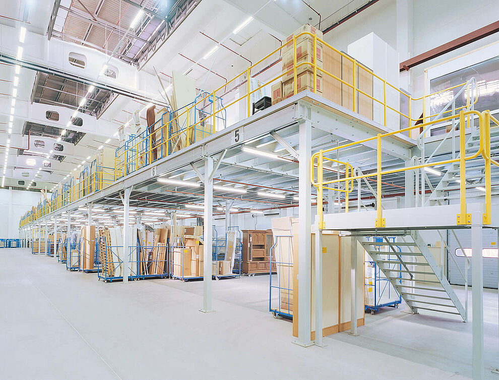Mezzanine floor