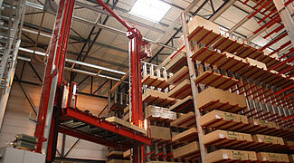 cantilever racking, automatic warehouse, stacker crane