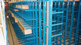 automatic warehouse, cantilever racking